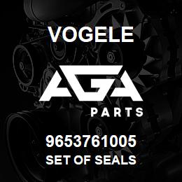 9653761005 Vogele SET OF SEALS | AGA Parts