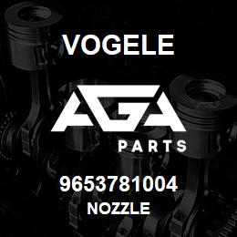9653781004 Vogele NOZZLE | AGA Parts