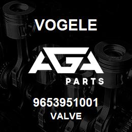 9653951001 Vogele VALVE | AGA Parts