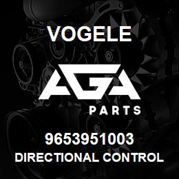 9653951003 Vogele DIRECTIONAL CONTROL VALVE | AGA Parts