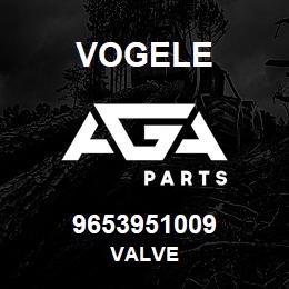9653951009 Vogele VALVE | AGA Parts