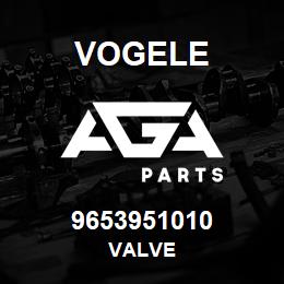 9653951010 Vogele VALVE | AGA Parts