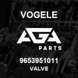 9653951011 Vogele VALVE | AGA Parts