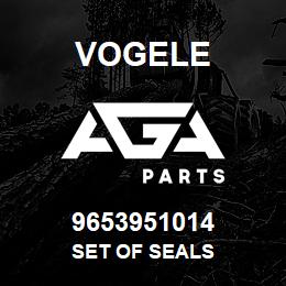 9653951014 Vogele SET OF SEALS | AGA Parts