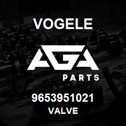 9653951021 Vogele VALVE | AGA Parts