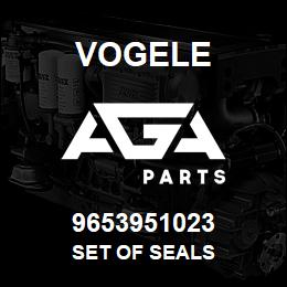 9653951023 Vogele SET OF SEALS | AGA Parts