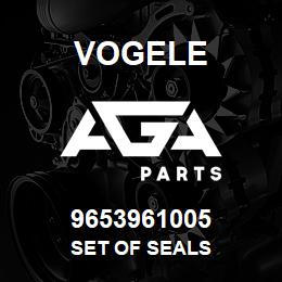 9653961005 Vogele SET OF SEALS | AGA Parts
