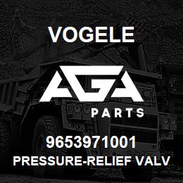 9653971001 Vogele PRESSURE-RELIEF VALVE | AGA Parts