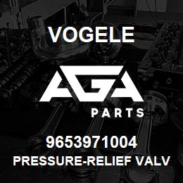 9653971004 Vogele PRESSURE-RELIEF VALVE | AGA Parts