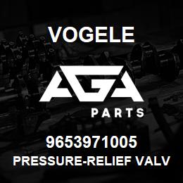 9653971005 Vogele PRESSURE-RELIEF VALVE | AGA Parts