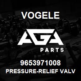 9653971008 Vogele PRESSURE-RELIEF VALVE | AGA Parts