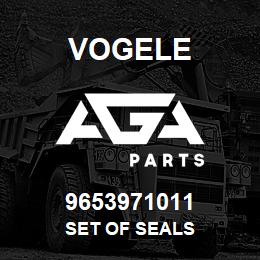 9653971011 Vogele SET OF SEALS | AGA Parts