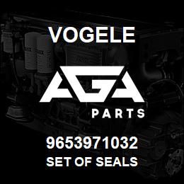 9653971032 Vogele SET OF SEALS | AGA Parts