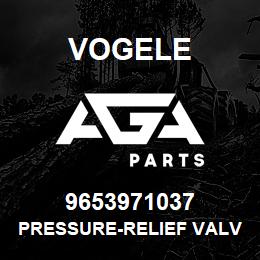 9653971037 Vogele PRESSURE-RELIEF VALVE | AGA Parts