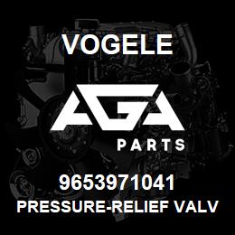 9653971041 Vogele PRESSURE-RELIEF VALVE | AGA Parts