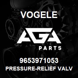 9653971053 Vogele PRESSURE-RELIEF VALVE | AGA Parts