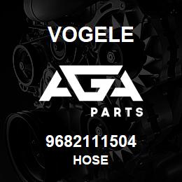 9682111504 Vogele HOSE | AGA Parts