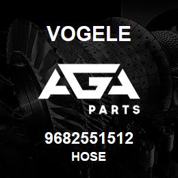 9682551512 Vogele HOSE | AGA Parts