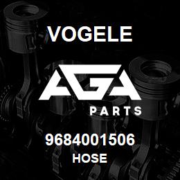 9684001506 Vogele HOSE | AGA Parts