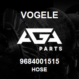 9684001515 Vogele HOSE | AGA Parts