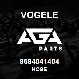 9684041404 Vogele HOSE | AGA Parts