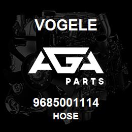 9685001114 Vogele HOSE | AGA Parts
