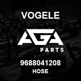 9688041208 Vogele HOSE | AGA Parts