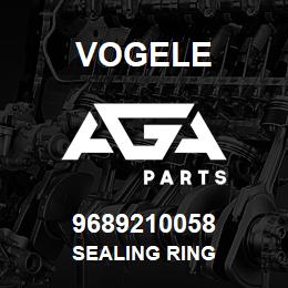 9689210058 Vogele SEALING RING | AGA Parts