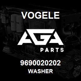9690020202 Vogele WASHER | AGA Parts