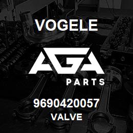 9690420057 Vogele VALVE | AGA Parts