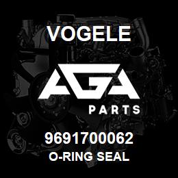 9691700062 Vogele O-RING SEAL | AGA Parts