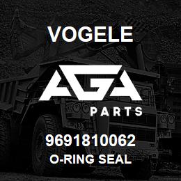 9691810062 Vogele O-RING SEAL | AGA Parts
