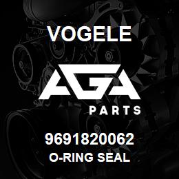 9691820062 Vogele O-RING SEAL | AGA Parts