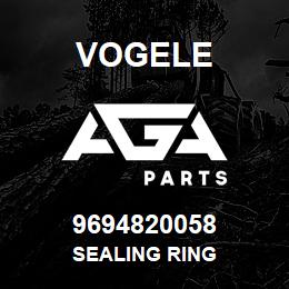 9694820058 Vogele SEALING RING | AGA Parts