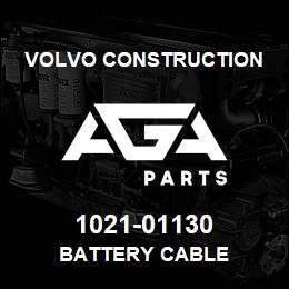 1021-01130 Volvo CE BATTERY CABLE | AGA Parts