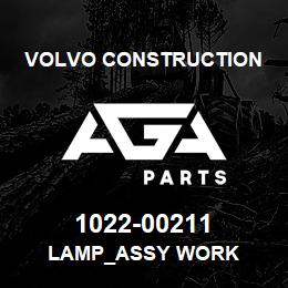 1022-00211 Volvo CE LAMP_ASSY WORK | AGA Parts
