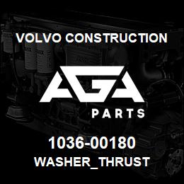 1036-00180 Volvo CE WASHER_THRUST | AGA Parts