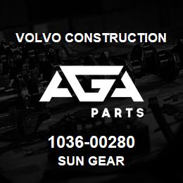 1036-00280 Volvo CE SUN GEAR | AGA Parts