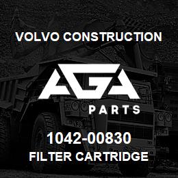 1042-00830 Volvo CE FILTER CARTRIDGE | AGA Parts