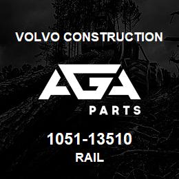 1051-13510 Volvo CE RAIL | AGA Parts