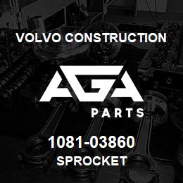 1081-03860 Volvo CE SPROCKET | AGA Parts