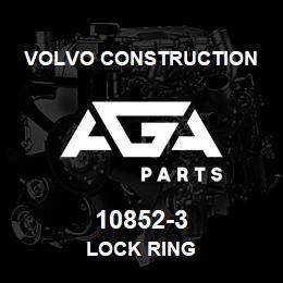 10852-3 Volvo CE LOCK RING | AGA Parts