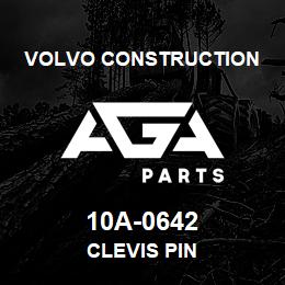 10A-0642 Volvo CE CLEVIS PIN | AGA Parts