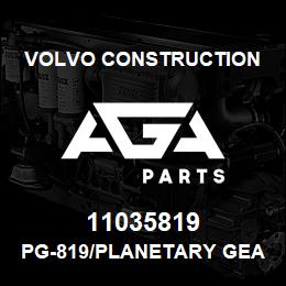 11035819 Volvo CE PG-819/PLANETARY GEAR | AGA Parts