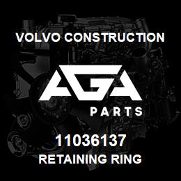 11036137 Volvo CE RETAINING RING | AGA Parts