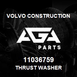 11036759 Volvo CE THRUST WASHER | AGA Parts