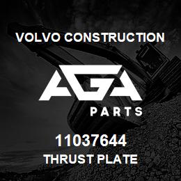 11037644 Volvo CE THRUST PLATE | AGA Parts