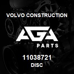 11038721 Volvo CE DISC | AGA Parts
