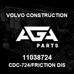 11038724 Volvo CE CDC-724/FRICTION DISC | AGA Parts
