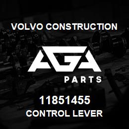 11851455 Volvo CE CONTROL LEVER | AGA Parts